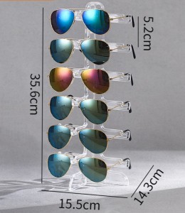 RUISEN’S  Detachable Plastic Multiple Sunglasses Display Rack RS-67