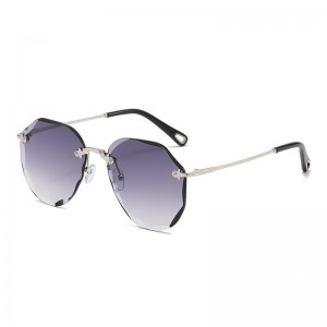 RUISEN’S Women’s New Rimless Sunglasses 5901