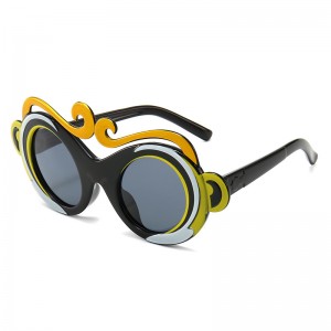 RUISEN'S Gafas de sol de silicona suave con protección UV Monkey King para niños 11005