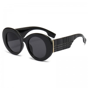 Ruisen viri et mulierum Fashion Fossa Show Retro Sunglasses 86648