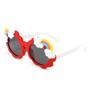 RUISEN'S Süße Regenbogen-Sonnenbrille für Kinder