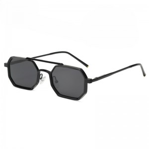 Gafas de sol de metal RUISEN'S con montura poligonal para mujer WS-015