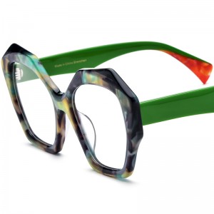 RUISEN'S Custom Cat's Eye Plate Eyeglass Frames 19359