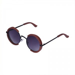 RUISEN'S New Fashion Square Frame Wooden Sunglasses RS-JHW230115