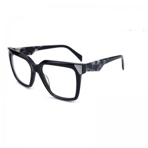 RUISEN'S Nuova scatola doppia piastra colorata Eyeframe Comoda montatura da vista UN6006