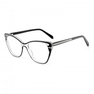 RUISEN’S New High-end Sheet Metal Eyeglass Frame Cat Eye Fashion Eyeglass Frame RS9045