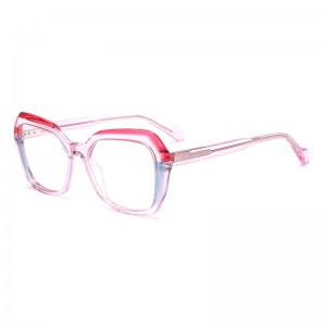 RUISEN’S New Fashion Personalized Women’s Splicing Board Optical Glasses UN88032