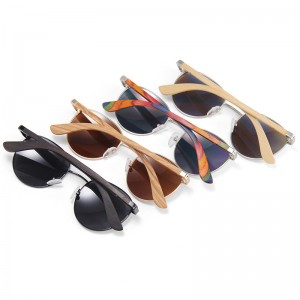 RUISEN’S New Fashion Frameless Wooden UV400 Sunglasses RS-1709