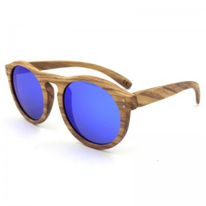 RUISEN'S Gafas de sol polarizadas TAC retro de madera para hombre y mujer 995