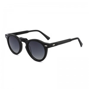 RUISEN'S Round Frame Fashion Acetate Sunglasses 1128S