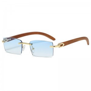 Ruisen's Men's Frameless Sunglasses 7533