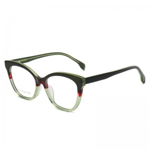 Montatura per occhiali multicolore RUISEN'S Cat's Eye in acetato F7710