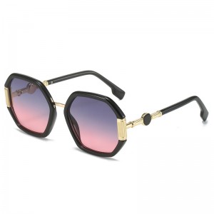 RUISEN'S New Fashion Round Frame Sunglasses M484