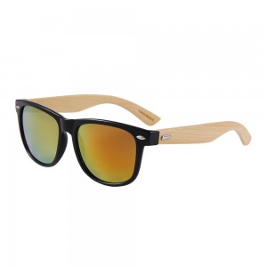 RUISEN'S New Fashion Colorful Wooden Sunglasses RS-313