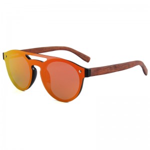 RUISEN'S RETRO Fashion Wooden Sunglasses 1506