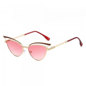 Lunettes de soleil tendance en forme de papillon pour femmes RUSEN'S M8056