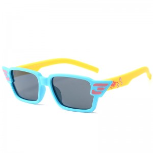 RUISEN’S Cartoon Square Frame Kids Sunglasses Trend 1923