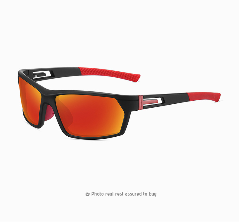 RUISEN'S Sports Polarisierte bunte Herren-Sonnenbrille für Outdoor-Radfahren 3061