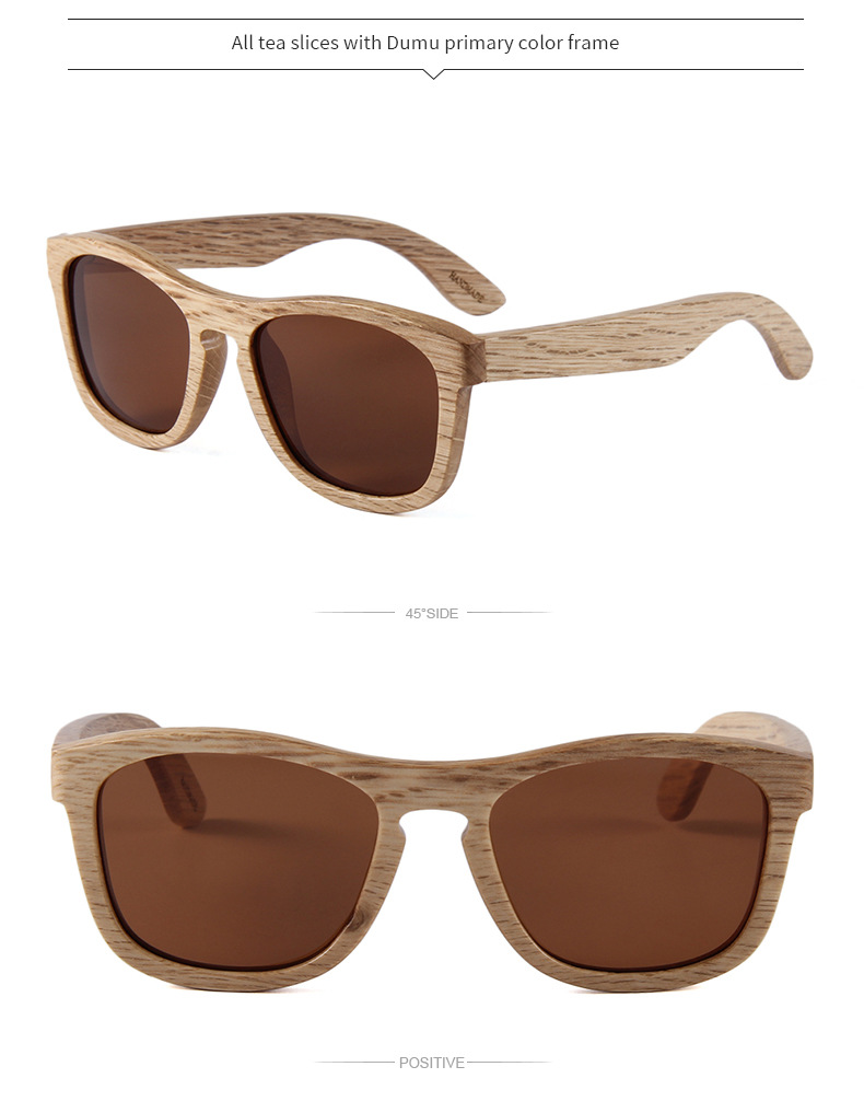 Lunettes en bambou et bois RUISE'S pour hommes et femmes W3018