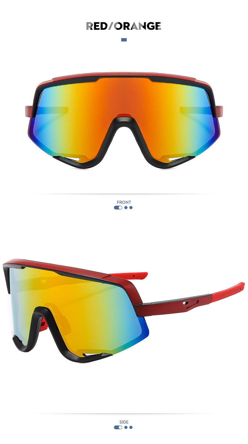 RUISEN'S Sports Gafas coloridas para deportes al aire libre para hombres y mujeres gafas de sol BL5806