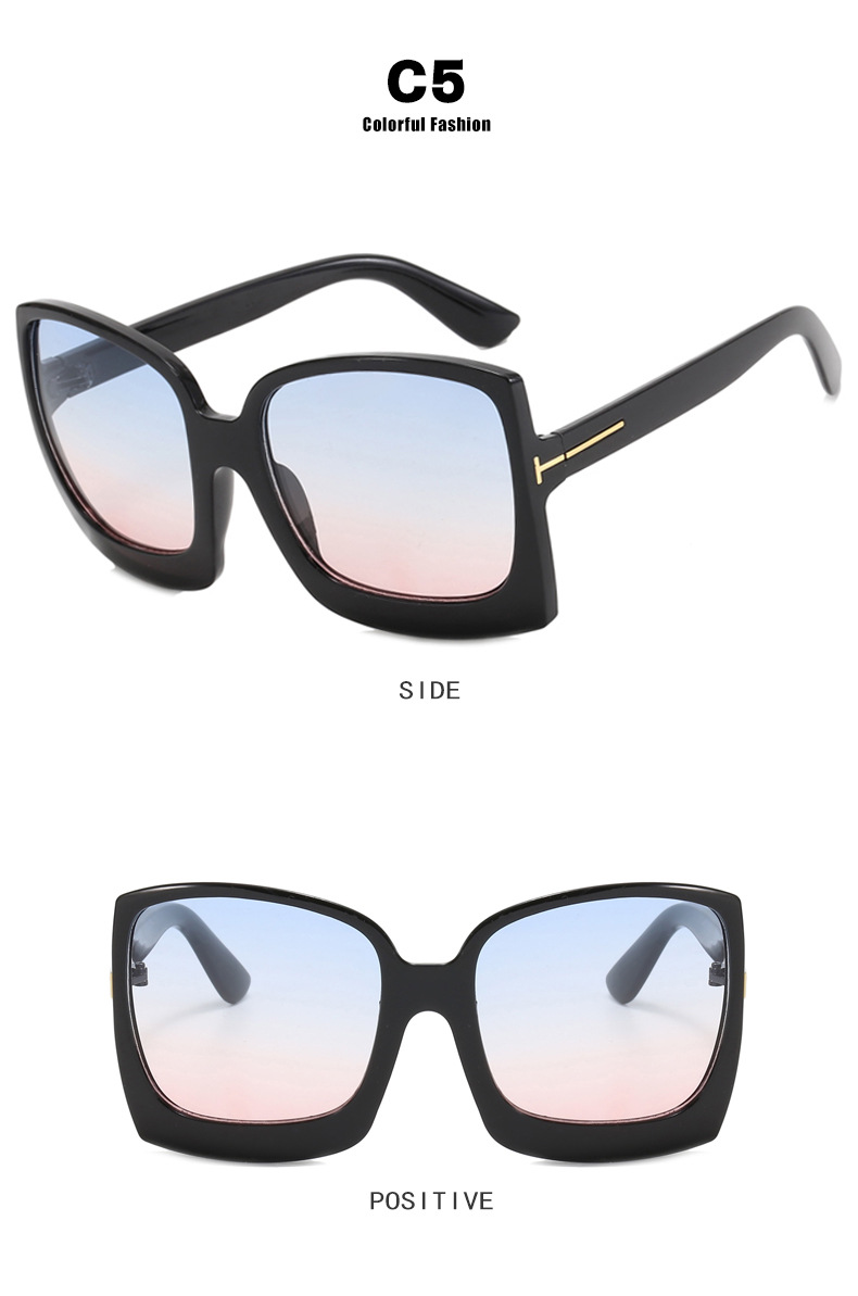 Lunettes de soleil Fashion T-Square Street Walking de RUISEN'S 5145-15