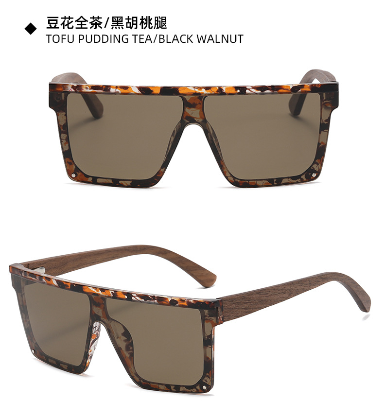 Canada UAS best seller  fashion hot wooden sunglasses detail -7