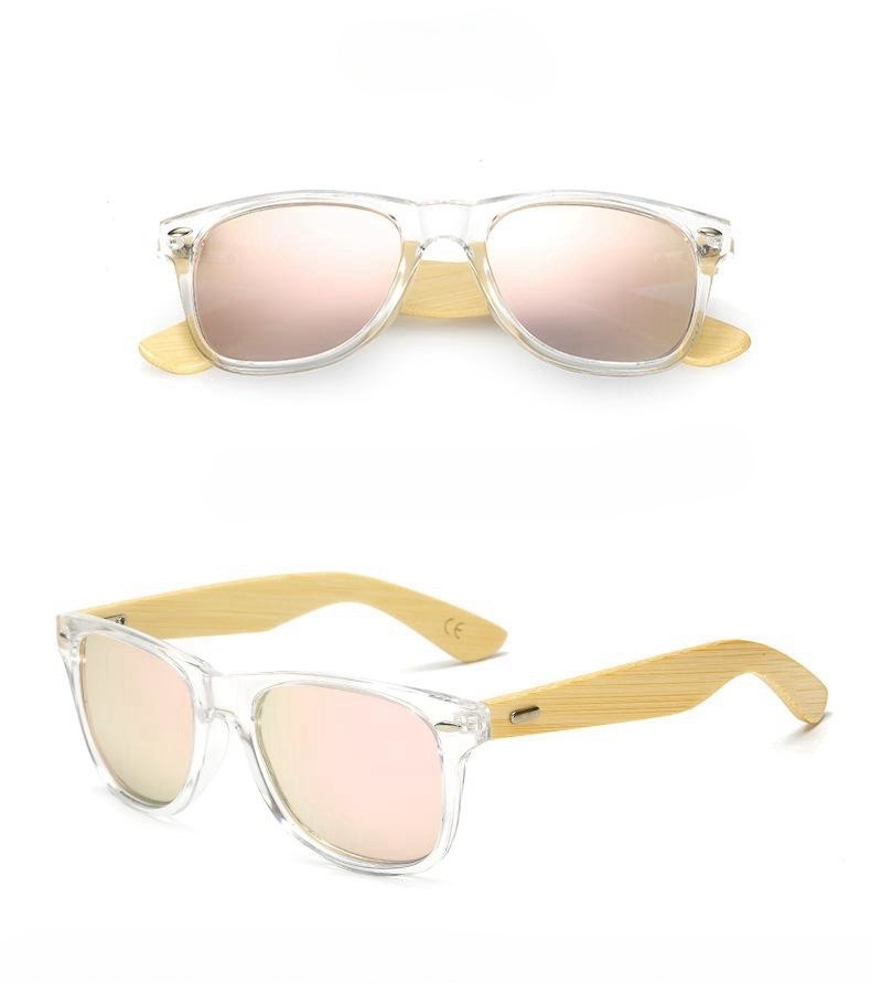 RUISEN'S Gafas de sol polarizadas TAC de madera para hombre y mujer 1501