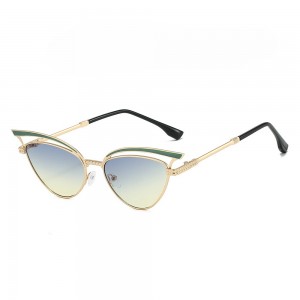 Lunettes de soleil tendance en forme de papillon pour femmes RUSEN'S M8056