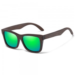 RUISENS’S Unisex Square Wooden Sunglasses  3833