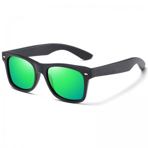 RUISEN'S Unisex Polarisierte helle Holzsonnenbrille 817