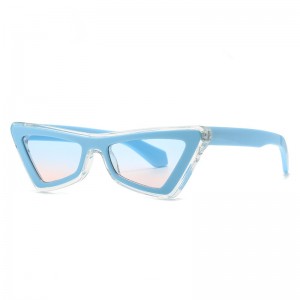 RUISEN'S Damenmode Neue Cat-Eye-Sonnenbrille 3928