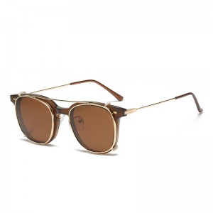 RUISEN'S Unisex-High-Fashion-TR90-Rahmen mit TAC-Linse, polarisierte Sonnenbrille