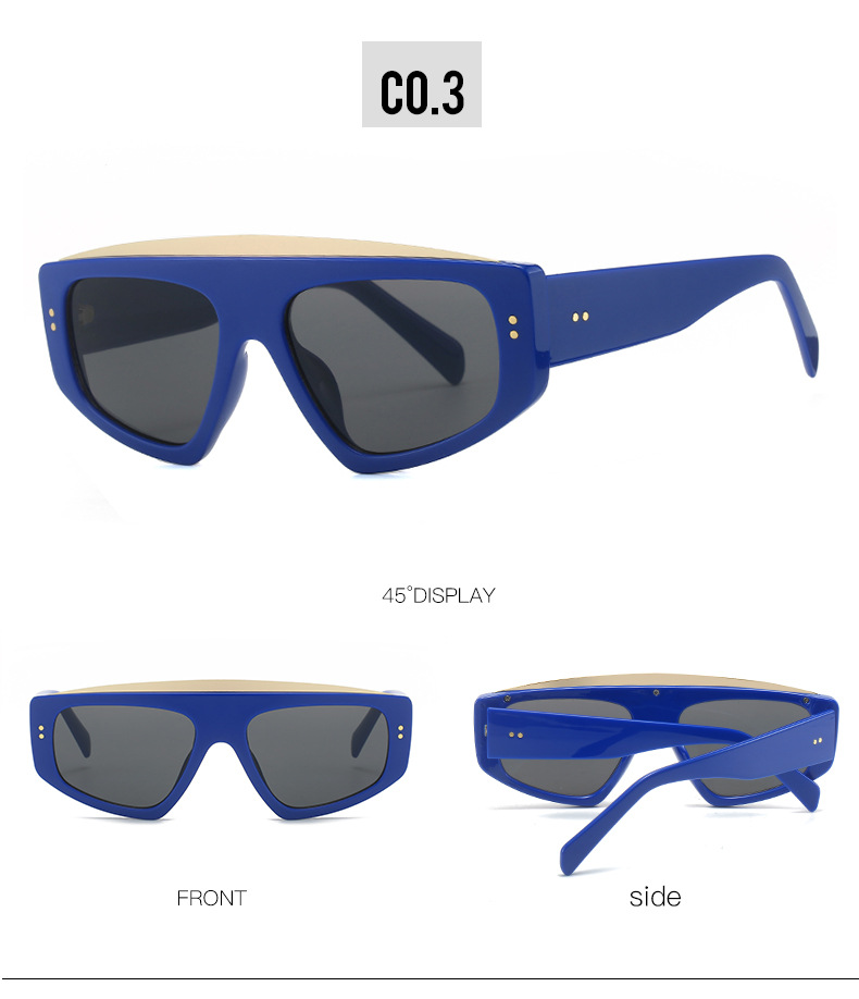 Gafas de sol de Instagram de moda de RUISEN para hombres y mujeres M492-10