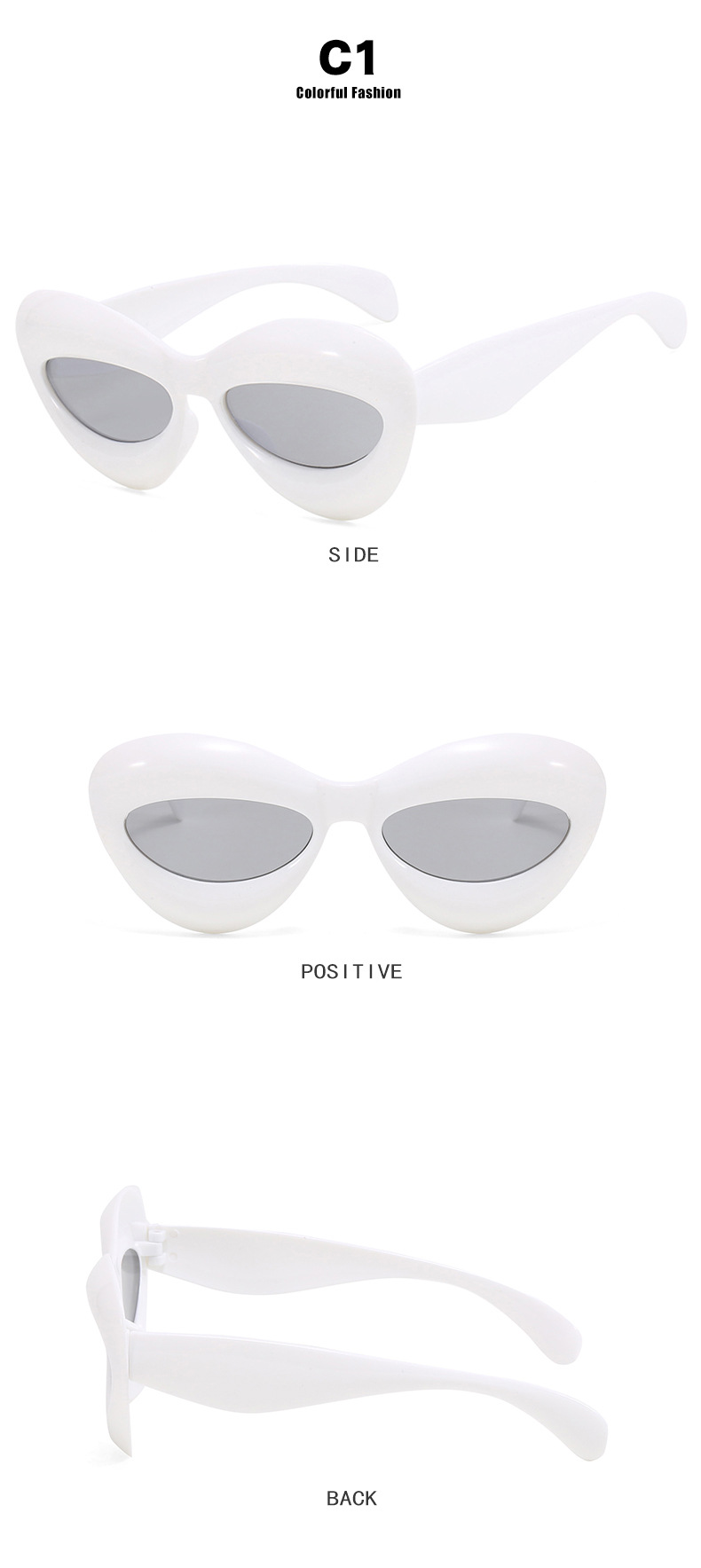 Ruisen'S Inflatable panis Kids Quirky Sunglasses K1001