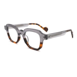 RUISEN’S New Large Frame Women’s Retro Splicing Sheet Optical Eyeframe Frame QJ23205