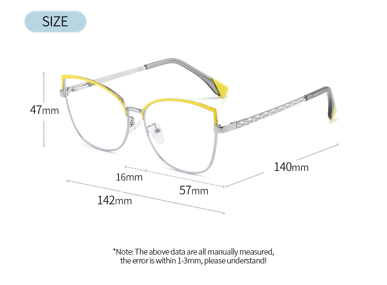 Italy hot selling Optical Frame Wholesale Women Eyewear Read Eye Glasses size -2