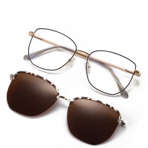 RUISENS'S Modische Clip-On-Sonnenbrille 7019 für Herren und Damen