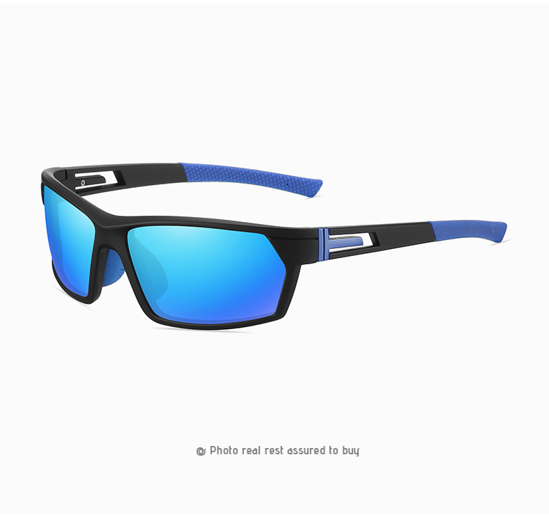 RUISEN'S Sports Polarisierte bunte Herren-Sonnenbrille für Outdoor-Radfahren 3061