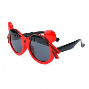 RUISEN’S Little Nezha Cartoon Sunglasses Round Frame 22027