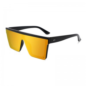 RUISEN'S Unisex-Sonnenbrille mit großem Rahmen, einteilig, UV400