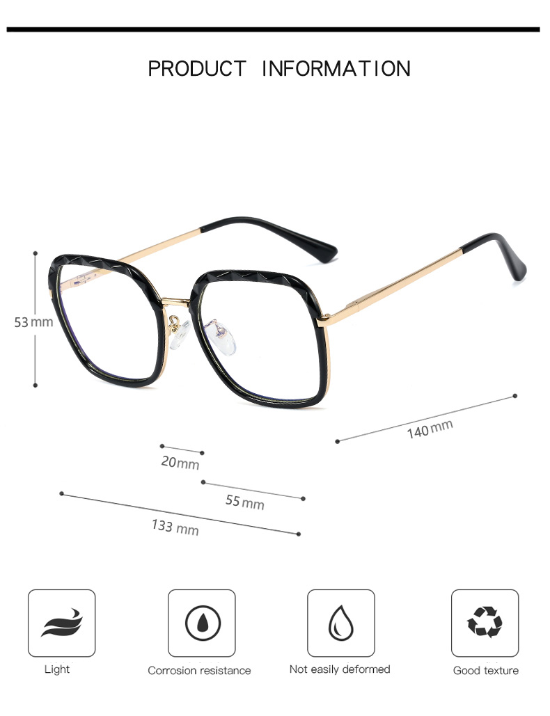 RUISEN'S Women Optical Square Frame (95273)