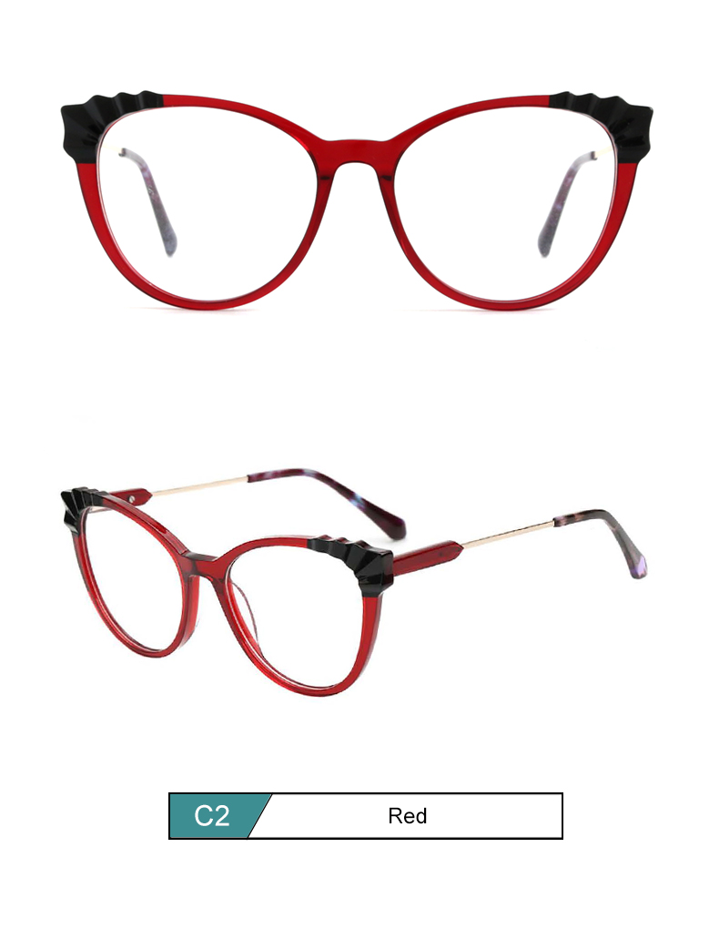 RUISEN'S Fashion Acetate Color Block Frame אופטי 202113