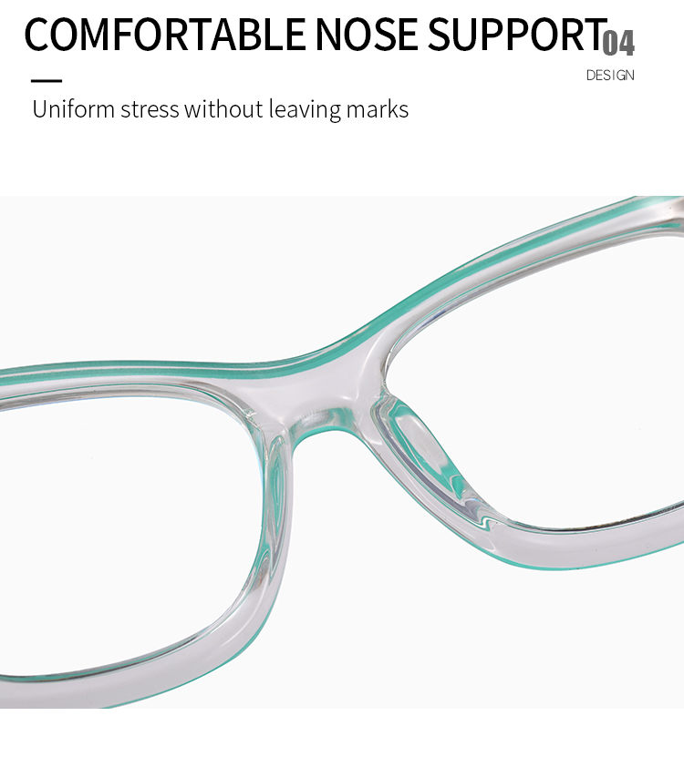 RUISEN'S TR90 Optical Anti-Blue Light Glass Frame 82087