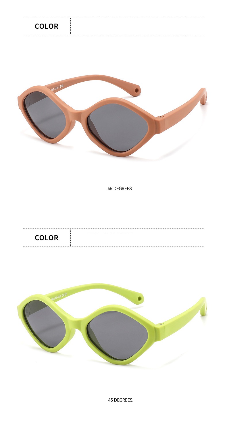 RUISEN'S Gafas de sol polarizadas de moda para niños 8437