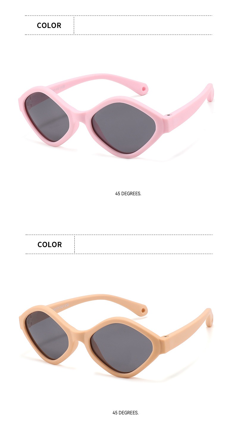 Lunettes de soleil polarisées tendance pour enfants RUISE'S 8437