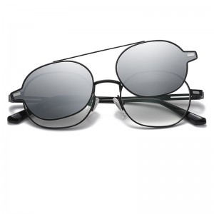 RUISENS’S Classic Style Magnetic Clip-On Sunglasses CG8802