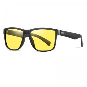 RUISEN'S New Polarized TR Square-Frame Sunglasses For men's oculariorum PL608