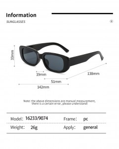 cheap goggle Product Size