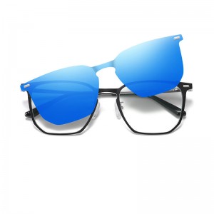 RUISENS'S Blaulichtblockierende Clip-On-Sonnenbrille CG8201