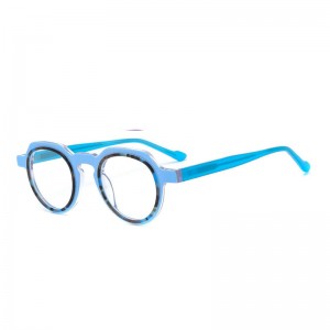 RUISEN'S Fashion Polygonal Acetate Optical Glass Frame X014